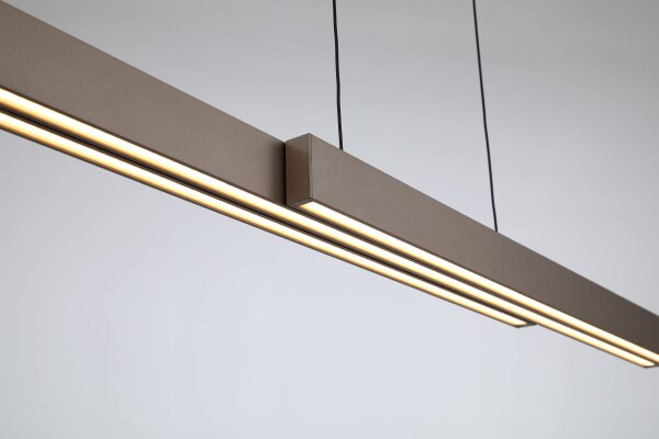 LED Pendelleuchte 2700-6000K Aluminium Bronze-Braun
