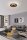 LED Deckenlampe dimmbar 3000K Metall Schwarz flach