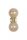 Wandleuchte Glas Messing Champagner G9 IP44 T:12,4 cm