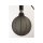 LED Leuchtmittel 1800K Glas Schwarz E27 H:28,5 cm