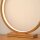 LED Tischlampe Modern 2700K Bambus Natur H:32 cm Ring