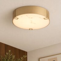LED Deckenlampe 3000K Metall Harz Gold IP44 &Oslash;35 cm...
