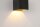 Wandleuchte Up Down Aluminium Schwarz Gold G9 B:9,7 cm