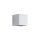 Wandlampe Up Down Aluminium Sandweiß G9 B:9,7 cm Würfel