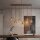 LED Hängelampe dimmbar 2700-4000K Bronze Champagner