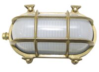 Applique extérieure laiton ovale IP64 style marin