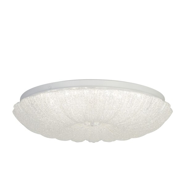 LED Deckenleuchte dimmbar 3000-6500K Kristall Weiß