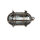 Lampe murale extérieure cuivre laiton véritable ovale IP64