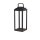 LED Tischleuchte Akku 3000K Aluminium Glas Schwarz IP54