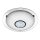 LED Deckenlampe 4000K Glas Metall Chrom IP44 Ø41 cm