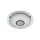 LED Deckenlampe 4000K Glas Metall Chrom IP44 Ø41 cm