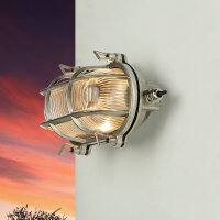 Applique murale extérieure Nickel Maritim IP64...