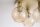 Deckenleuchte Glas Metall Gold Champagner E27 Ø37,5 cm