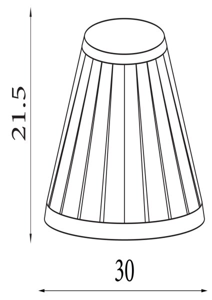 Lampenschirm Seide Silber E14 E27 Ø30 cm Plissee Loft