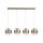 Pendelleuchte Glas Metall Messing Antik E27 L:93 cm