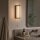 LED Wandleuchte Zugschalter 3000K Glas Gold H:35 cm