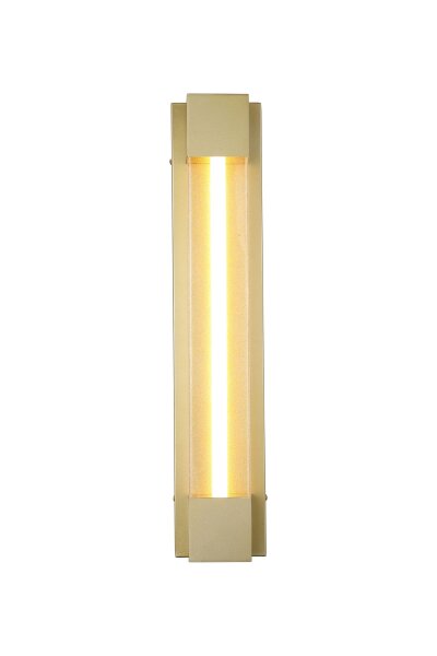 LED Wandlampe 3000K Edelstahl Gold IP44 H:60 cm modern