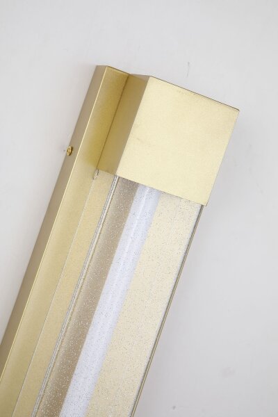 LED Wandlampe 3000K Edelstahl Gold IP44 H:60 cm modern