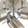 Deckenspot flexibel Silber GU10 IP44 Ø28 cm 3-flammig