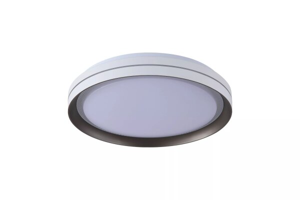 LED Deckenleuchte dimmbar 3000K Metall Weiß Ø39 cm rund