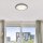 LED Deckenlampe 4000K Kristall Chrom IP44 Ø40 cm rund