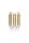 Wandleuchte Glas Metall Kristall Gold E14 H:31 cm klar