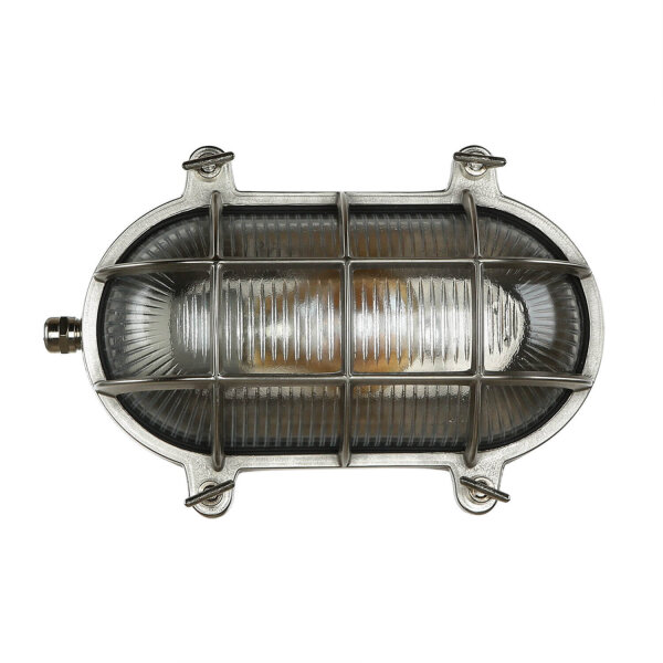 Applique murale dextérieur nickel laiton véritable IP64 Maritim