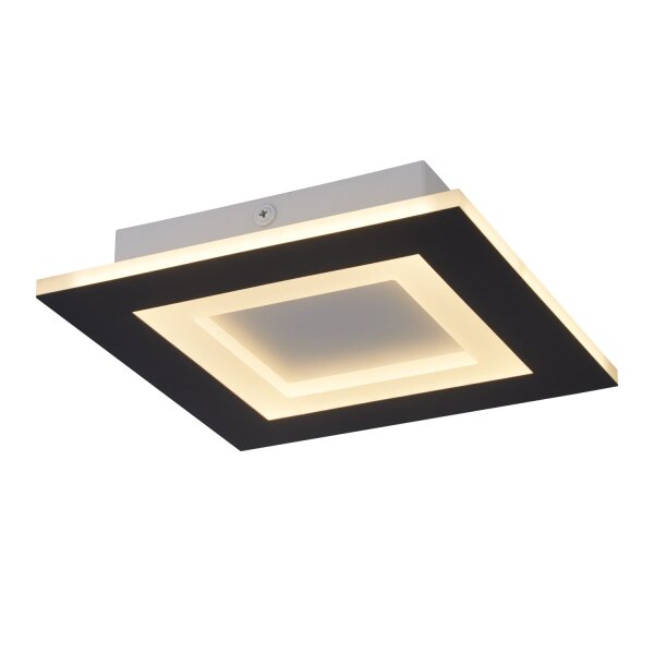 LED Deckenlampe Fernbedienung 3000-6500K Schwarz Weiß