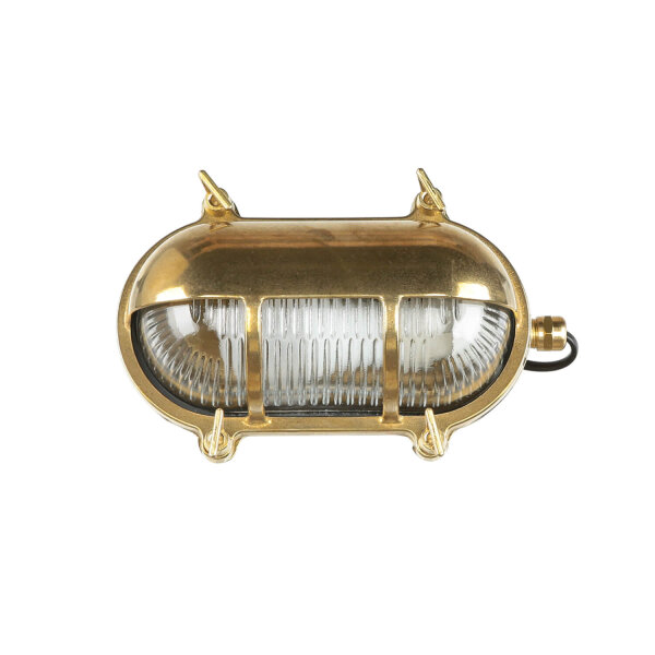 Applique extérieure laiton ovale IP64 Maritim porte dentrée