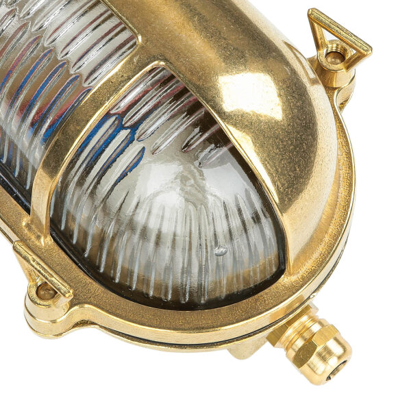 Applique extérieure laiton ovale IP64 Maritim porte dentrée