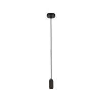 H&auml;ngelampe Metall Schwarz E27 &Oslash;10 cm...