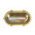 Lampe murale extérieure laiton Maritim ovale IP64 maison porte