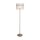 Stehleuchte Glas Sandfarben E27 H:152 cm Fußschalter