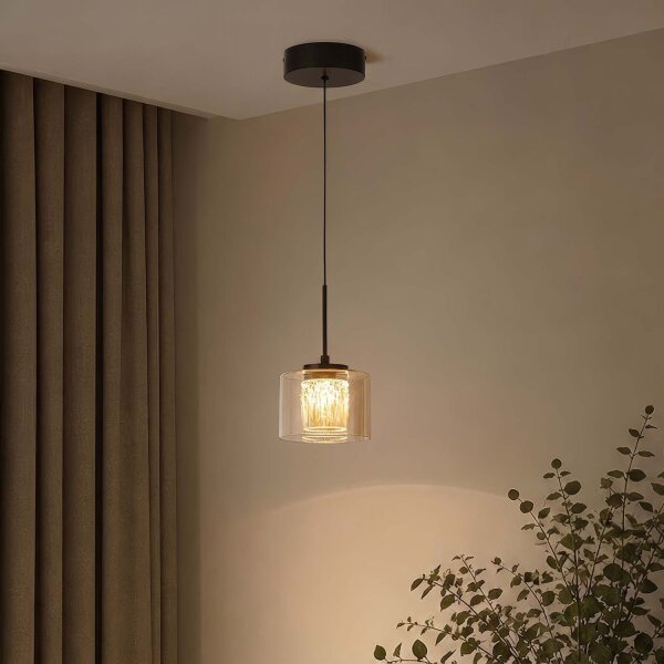 LED Pendelleuchte 3000K Aluminium Bronze Champagner