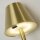 LED Tischleuchte Akku 2700-6500K Metall Messing H:36 cm