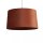 Lampenschirm Samt Orange Gold E14 E27 H:23 cm Loft