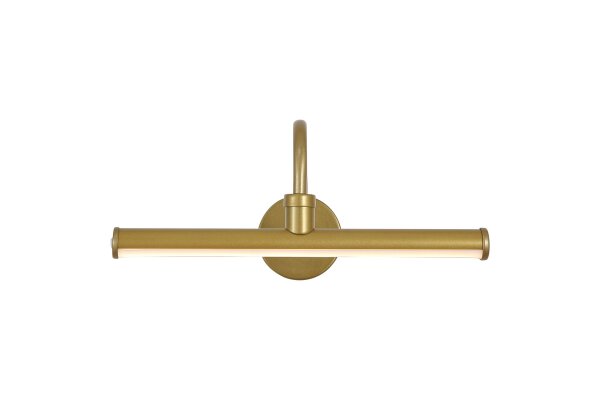 LED Wandlampe Akku 3000K Metall Gold B:31 cm Modern