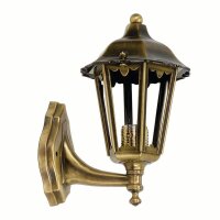 Applique extérieure laiton IP43 terrasse cour antique