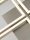 LED Wandleuchte 3000K Aluminium Silber L:74,5 cm modern