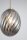 Hängelampe Metall Rauchglas Messing E14 Ø16 cm modern