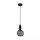 LED Leuchtmittel 2700K Glas Metall Schwarz E27 Ø14 cm