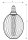 LED Leuchtmittel 4000K Glas Metall Schwarz E27 H:16 cm
