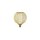 LED Leuchtmittel 4000K Glas Metall Gold E27 H:16 cm