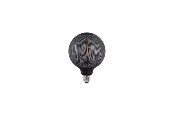 LED Leuchtmittel 1800K Glas Schwarz E27 Industrial
