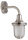 Applique ext&eacute;rieure cour porte dentr&eacute;e nickel laiton v&eacute;ritable
