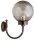 Applique &eacute;l&eacute;gante en laiton antique cour IP43 VERIA
