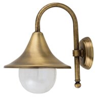 Applique ext&eacute;rieure laiton Maison Cour Maritim IP23