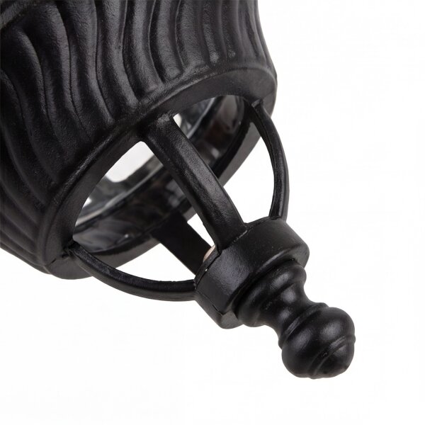 Lampe dextérieur nostalgique Applique murale AILEAN Noir IP23