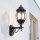 Elégante lampe dextérieur noire 56 cm protégée contre la pluie