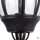 Elégante lampe dextérieur noire 56 cm protégée contre la pluie